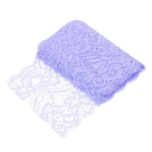 Unique Bargains Floral Pattern Decorative Gift Wrapping DIY Lace Ribbon - 1 of 4