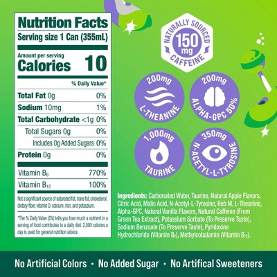 Nello Energy Apple Rush - 12 fl oz