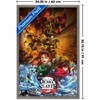 Trends International Demon Slayer: Infinity Castle (2025) - Group Key Art Framed Wall Poster Prints - 3 of 4