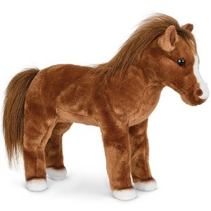 Bearington Blaze Plush Stuffed Animal Brown Horse 13.5 inches - 1 of 4