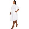 L I V D Women's Carina Donna Flare Dress w/ Pockets - 2 of 3