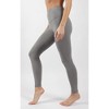 Yogalicious Womens High Waist Ultra Soft Nude Tech Leggings for Women - 3 of 4