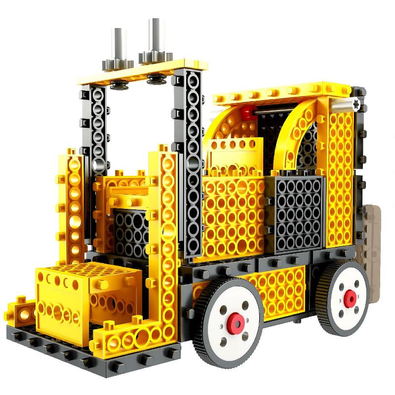 Link Ready! Set! Play!127 Piece Motorized Construction Truck Building Kit, STEM Toys Building Sets For Kids, 3 of 8