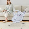 Safstar Portable Baby Bouncer Vibration Infant Rocker Seat with Detachable Toy Bar - 3 of 4