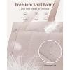 Narwey Puffer Gym Bag for Women Girls, Weekender Duffle Bag for Travel with Wet Pocket - 2 of 4