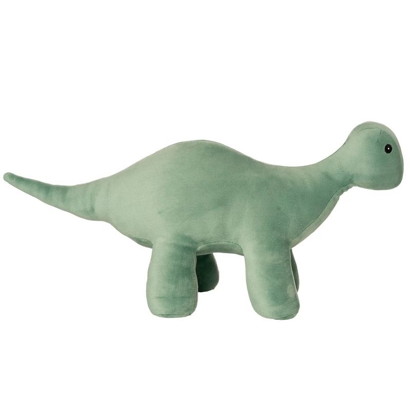 Manhattan Toy Stomper Velveteen Brontosaurus Dinosaur Stuffed Animal, 7", 3 of 9