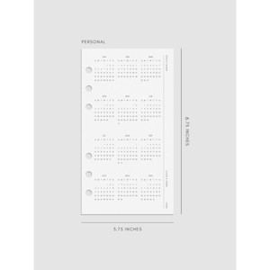 2026 Year At A Glance Planner Dashboard | Cloth & Paper - 1 of 4