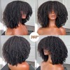 Jessie's Wig 16 Inch Explosion Wig With Bangs Synthetic Hair Natural Black 1 Pc/Pack - 2 of 4