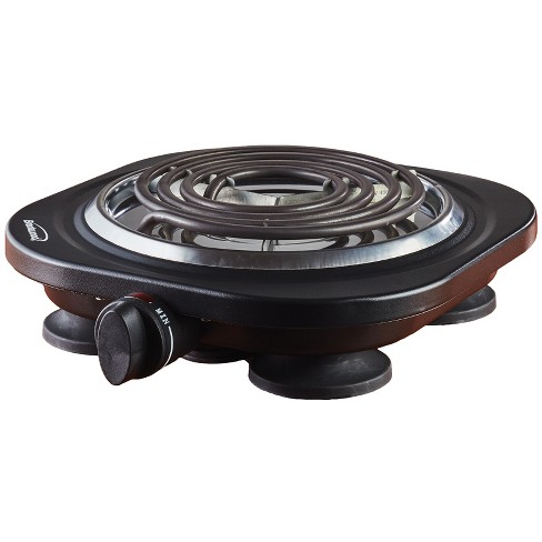 Costway 1800w Double Hot Plate Electric Countertop Burner Stainless Steel 5  Power Levels : Target