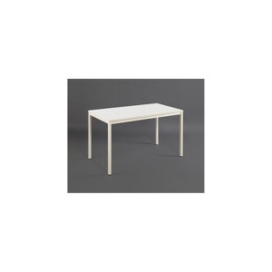 HomeStock Harry Contemporary Wood and Metal Computer Desk - 1 of 4