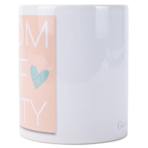 Elanze Designs Mom Off Duty (Go Ask Your Dad) Pink 11 Ounce Stoneware Coffee Mug - 1 of 2