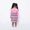 Mixed Up Clothing Girls Long Sleeve Ruffle Trim Dress - 2 of 4