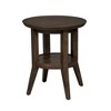 Liberty Furniture,Ventura Blvd Round End Table in Bronze Spice - 3 of 4