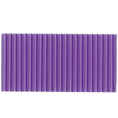 Corobuff Solid Color Corrugated Paper Roll, 48 Inches x 25 Feet, Violet