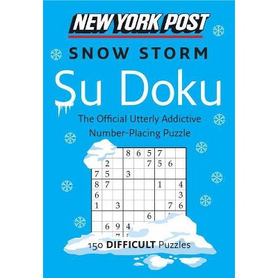 New York Post Snow Storm Su Doku - by  Harpercollins Publishers Ltd (Paperback)