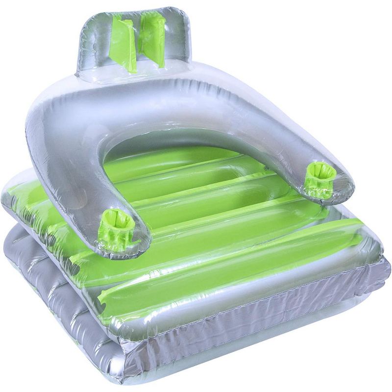 Swimline Folding Lounger Pool Float - 1 Lounger Included - Color May Vary, 5 of 7