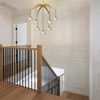 CityFurn 7-Light 34" Modern Glass Round Chandelier for Dining Room - 2 of 4