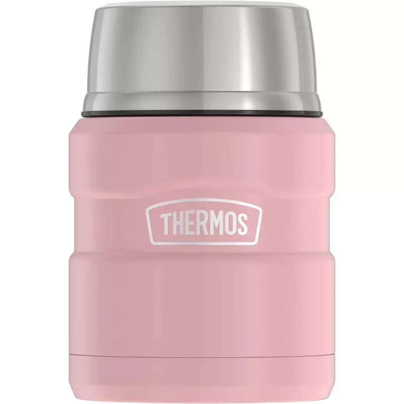 Thermos Icon 16oz Stainless Steel Food Storage Jar With Spoon - Matte :  Target