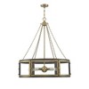 Savoy House Lakefield 6 - Light Pendant in  Burnished Brass/Walnut - 2 of 4