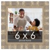 PosterPalooza | 6x6 Wide Bamboo Picture Frame, UV Acrylic, 4 Finishes - Brown, Black, Silver, and Natural - 2 of 4