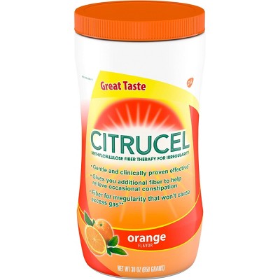 Citrucel Fiber Therapy Powder - Orange - 30oz