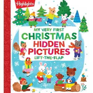 My Very First Christmas Hidden Pictures Lift-The-Flap - (Highlights Baby's First Puzzle Books) (Board Book) - 1 of 1