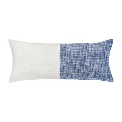 EY Essentials 15" x 35'' Eva Navy Throw Pillow