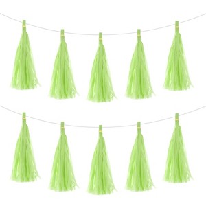 Unique Bargains Party Decoration Reusable Strong Rope Tassel Garland Banner 20 Pcs - 1 of 4