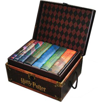 Harry Potter Hardcover Boxed Set: Books 1-7 (Trunk) - by  J K Rowling (Mixed Media Product), image 1 of 2 slides