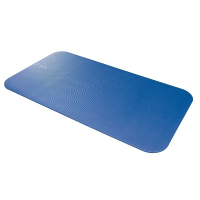 Airex 32-1236B Corona 185 Workout Exercise Fitness Non Slip 0.6 Inch Thick Foam Floor Mat Pad for Yoga or Pilates at Home or Gym, Blue