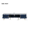 NicBex Modern TV Stand with LED for TVs up to 80 Inches,Entertainment Center with 4 Drawers and 1 Cabinet - 3 of 4