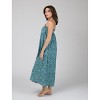 Olive Workshop Montauk Maxi Dress Blue - 4 of 4