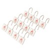 The Lakeside Collection Christmas Canine Bath Collection - Set of 12 Shower Curtain Hooks - 2 of 4