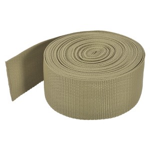 Unique Bargains Flexible Thick Tight Weave Flat Polypropylene Webbing Strap - 1 of 4