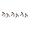Melrose Bird on Branch Figurine (Set of 6) - 3 of 4