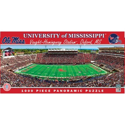 MasterPieces Sports Panoramic Puzzle - NCAA Ole Miss Rebels Center View