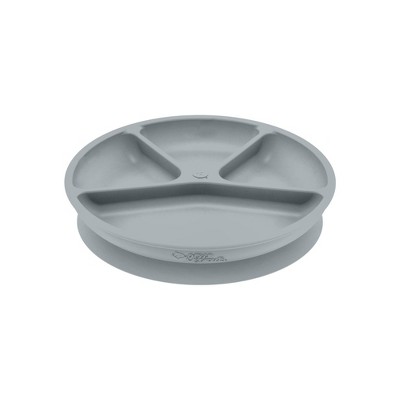 green sprouts Learning Dining Plate - Gray