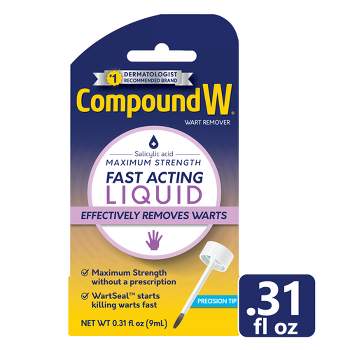 Compound W Maximum Strength Fast Acting Liquid Wart Remover - 0.31 fl oz