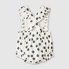 Baby Girls' Ruffle Romper - Cat & Jack™ - 2 of 4