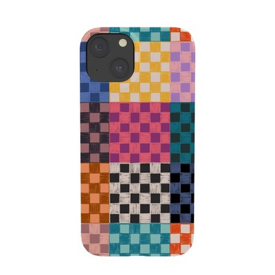 Schatzi Brown Alice Check PowderSnap iPhone 13 Mini Case - Society6