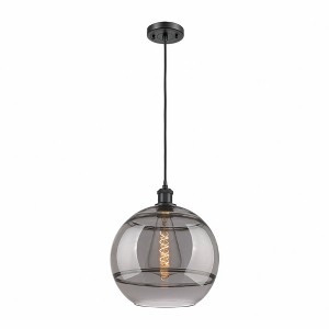 Rochester - 1 Light Cord Hung Mini Pendant In Industrial Style-13.38 Inches Tall and 12 Inches Wide - 1 of 1