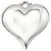 Gloria Duchin Puff Silvertone Metal Heart - 2 of 2