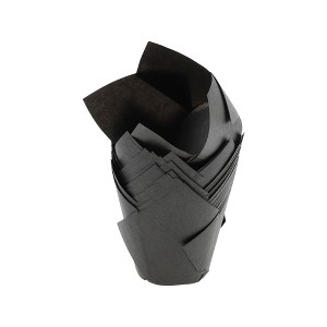 Unique Bargains Flame Shape Disposable Baking Cups Greaseproof Paper 1.97"x3.15" 50 Pcs - 1 of 4