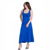 24seven Comfort Apparel Slim Fit A Line Sleeveless Maxi Dress - image 2 of 4