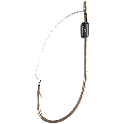 Eagle Claw Lazer Barbless Baitholder Hook - Bronze, 8