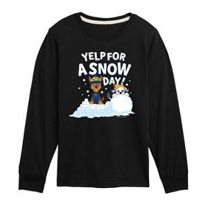 Boys' - Paw Patrol - Yelp For Snow Day Long Sleeve Graphic T-Shirt - 1 of 4