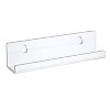 2 PCS Acrylic Record Rack Wall Mounted CD Display Stand - 2 of 4