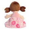 ebba Medium First Doll Brunette Dolls Elegant Baby Stuffed Doll Pink 12" - 4 of 4