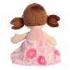 ebba Medium First Doll Brunette Dolls Elegant Baby Stuffed Doll Pink 12" - image 4 of 4