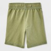 Toddler Boys' 2pk Adaptive Knit Shorts - Cat & Jack™ Navy Blue/Olive Green - image 2 of 3